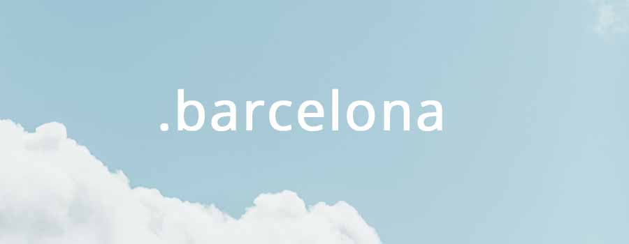 El domini Barcelona per a llocs web